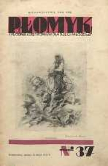 Płomyk : tygodnik ilustrowany dla dzieci i młodzieży, 1934, R. 18, nr 37