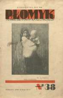 Płomyk : tygodnik ilustrowany dla dzieci i młodzieży, 1934, R. 18, nr 38