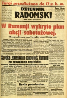 Dziennik Radomski, 1940, R. 1, nr 192
