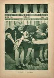 Płomyk : tygodnik dla dzieci i młodzieży, 1936, R. 20, T. 2, nr 26