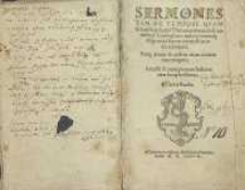 Sermones tam de tempore, quam de sanctis, inscripti Thesaurus novus, docti cuiudam Theologi iudicio summaq[ue] diligentia a superuacaneis [et] mendis repurgati…Pars aestivalis
