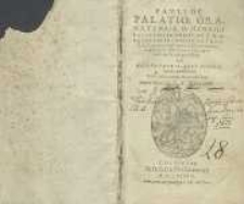 Pauli de Palatio […] In XII Prophetas quos minors vocant, commentaries…