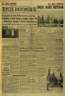 Życie Radomskie, 1960, nr 266