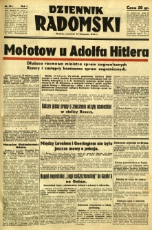Dziennik Radomski, 1940, R. 1, nr 217
