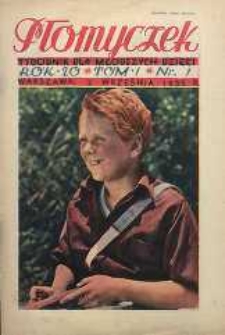 Płomyczek, 1935, R. 20, T. 1, nr 1