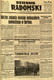Dziennik Radomski, 1940, R. 1, nr 228