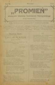 Promień, 1919, R. 3, nr 9