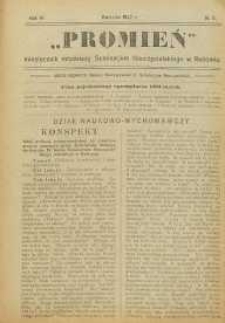 Promień, 1922, R. 6, nr 4