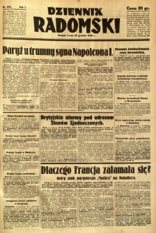 Dziennik Radomski, 1940, R. 1, nr 246