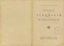 Studja o Żeromskim i Wyspiańskim