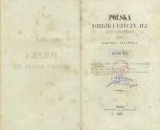 Polska : dzieje i rzeczy jej rozpatrywane. T. 3