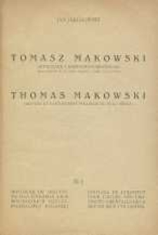 Tomasz Makowski : sztycharz i kartograf nieświeski