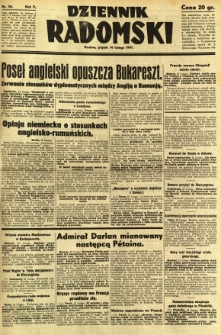 Dziennik Radomski, 1941, R. 2, nr 36