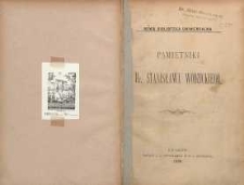 Pamiętniki hr. Stanisława Wodzickiego