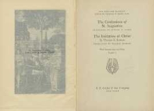 The Confessions of St. Augustine