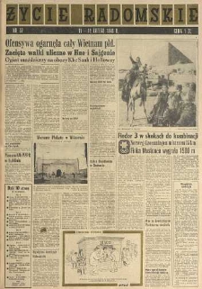 Życie Radomskie, 1968, nr 37