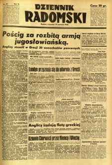 Dziennik Radomski, 1941, R. 2, nr 87