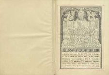 Missale Romanum ex decreto sacrosancti Concilii Tridentini restitutum, S. Pii V Pontificis. Maximi jussu editum, aliorum Pontificum cura recognitum, a Pio X reformatum et Ssmi D.N. Benedicti XV auctoritate Vulgatum