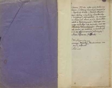 [Korespondencja urzędowa kancelarii parafialnej w Wyśmierzycach za 1921 rok]