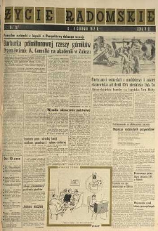 Życie Radomskie, 1967, nr 287