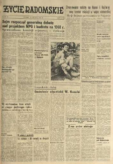 Życie Radomskie, 1967, nr 300