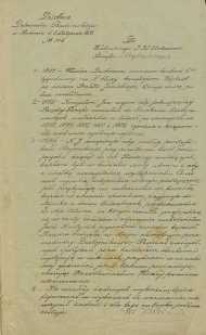 Władza Duchowna naznacza konkurs 6cio tygodniowy na II klasy beneficjum Wąchock […]