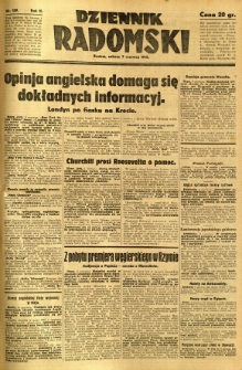 Dziennik Radomski, 1941, R. 2, nr 129