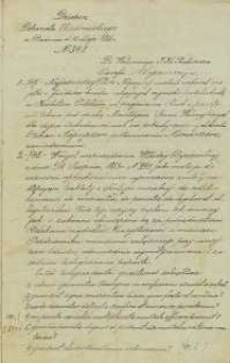 Najjaśniejszy Pan Najwyżej uwolnić rozkazał majątki i fundusze bractw religijnych rzymsko-katolickich […]