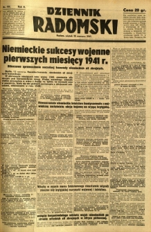 Dziennik Radomski, 1941, R. 2, nr 134