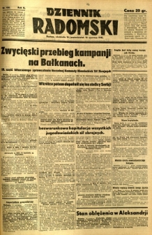 Dziennik Radomski, 1941, R. 2, nr 136