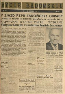 Życie Radomskie, 1968, nr 277