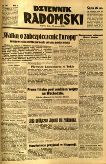 Dziennik Radomski, 1941, R. 2, nr 144