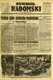 Dziennik Radomski, 1941, R. 2, nr 156