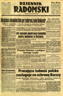 Dziennik Radomski, 1941, R. 2, nr 167