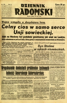 Dziennik Radomski, 1941, R. 2, nr 170