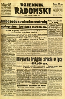 Dziennik Radomski, 1941, R. 2, nr 181