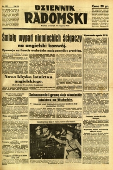 Dziennik Radomski, 1941, R. 2, nr 187