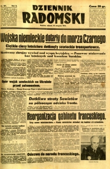Dziennik Radomski, 1941, R. 2, nr 189