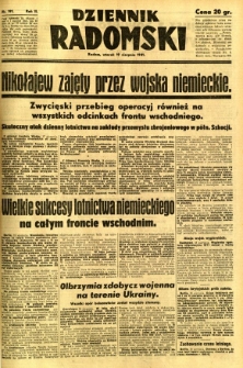 Dziennik Radomski, 1941, R. 2, nr 191
