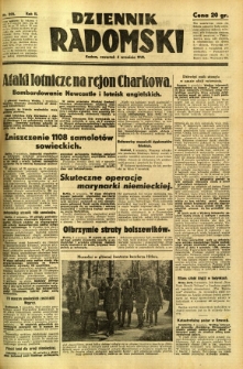 Dziennik Radomski, 1941, R. 2, nr 205