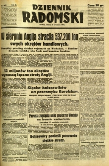 Dziennik Radomski, 1941, R. 2, nr 207