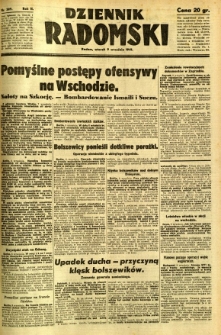 Dziennik Radomski, 1941, R. 2, nr 209