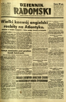 Dziennik Radomski, 1941, R. 2, nr 214