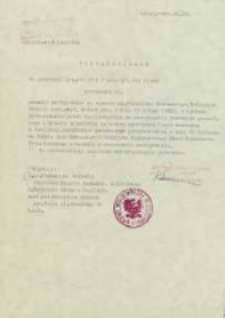 Postanowienie [Inc.:] Postanawia się wznowić postępowanie na żądanie ks. Franciszka Borowskiego […]