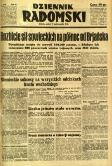 Dziennik Radomski, 1941, R. 2, nr 242