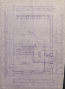 [Kaplica w Jedlińsku] Rzut poziomy przyziemia
