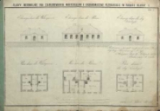 Plany normalne na zabudowania mieszkalne i ekonomiczne plebańskie w parafii