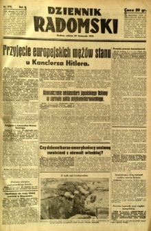 Dziennik Radomski, 1941, R. 2, nr 279