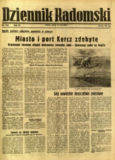 Dziennik Radomski, 1942, R. 3, nr 115