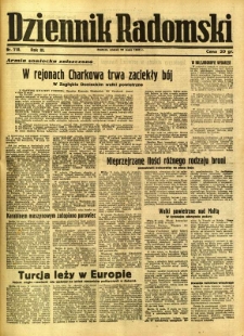 Dziennik Radomski, 1942, R. 3, nr 118